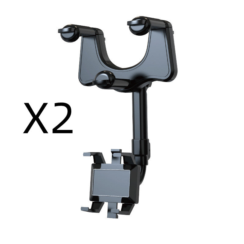 Rotatable Rearview Mirror Phone Holder