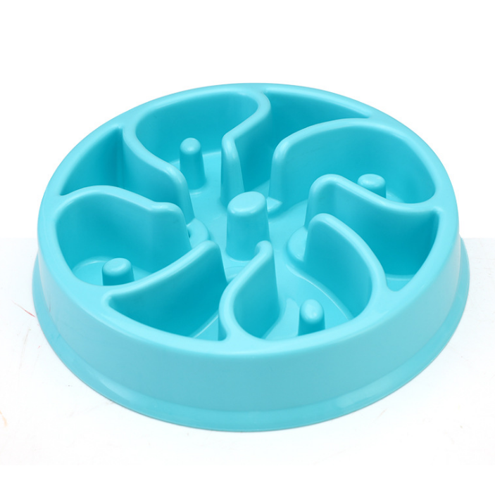 Plastic Dog Bowl for Healthy Feeding and Anti-Choking