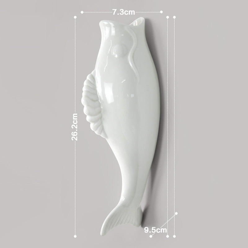 Creative Wall Ceramic Goldfish Vase