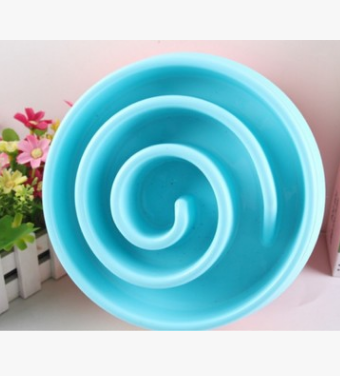 Plastic Dog Bowl for Healthy Feeding and Anti-Choking