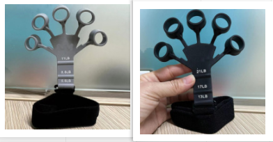 Silicone Finger Strength Trainer for Rehabilitation and Exercise