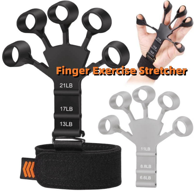 Silicone Finger Strength Trainer for Rehabilitation and Exercise