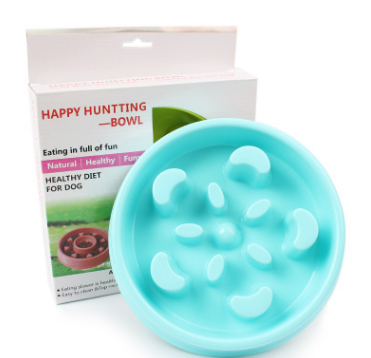 Plastic Dog Bowl for Healthy Feeding and Anti-Choking