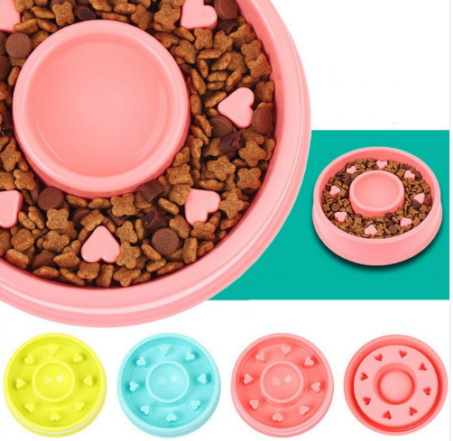 Plastic Dog Bowl for Healthy Feeding and Anti-Choking