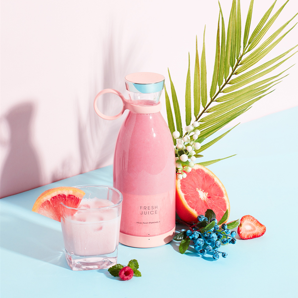 Portable USB Rechargeable Electric Juicer Blender