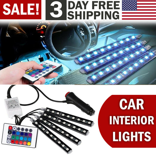 RGB LED Car Interior Lights