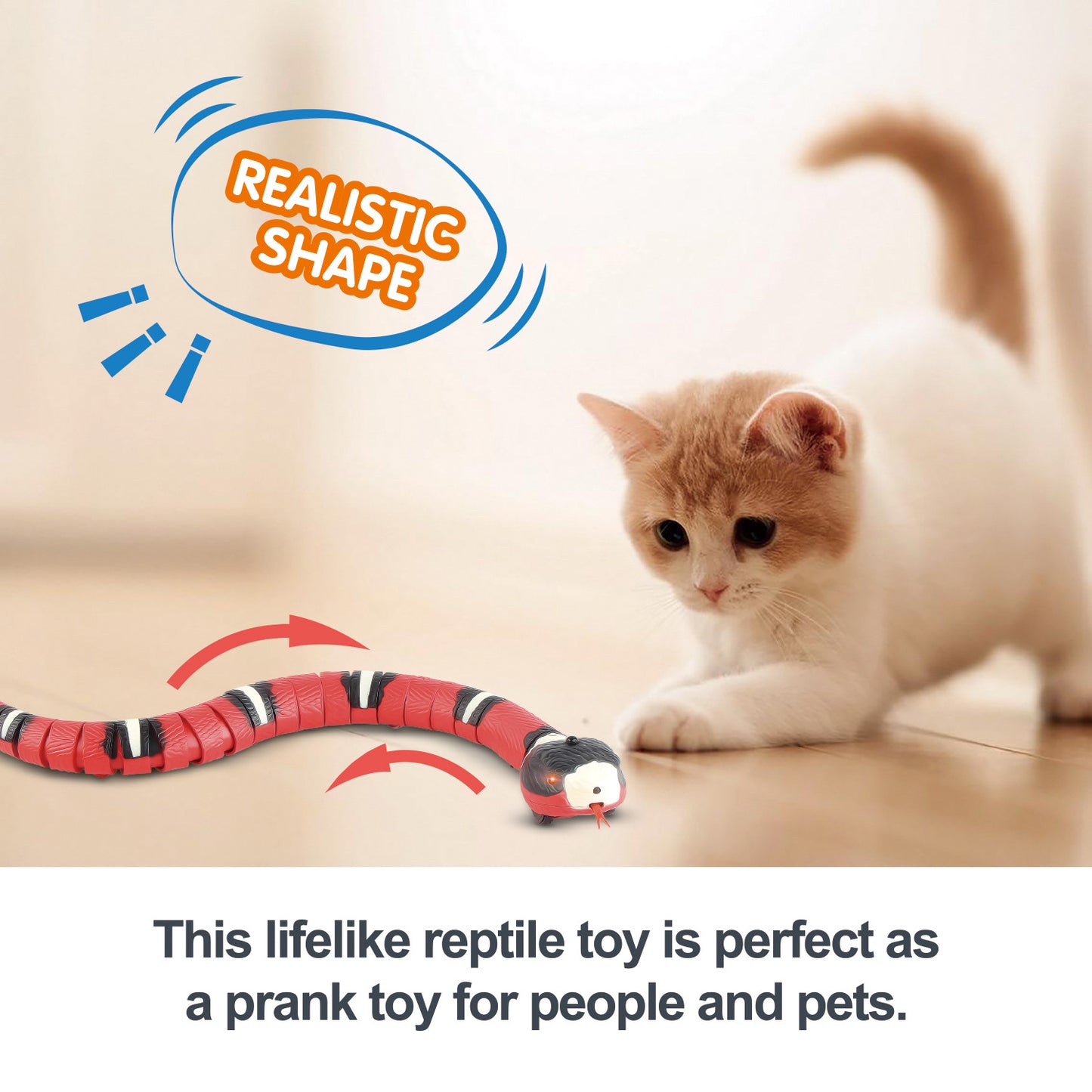 Interactive Smart Cat Toy with Automatic Sensing