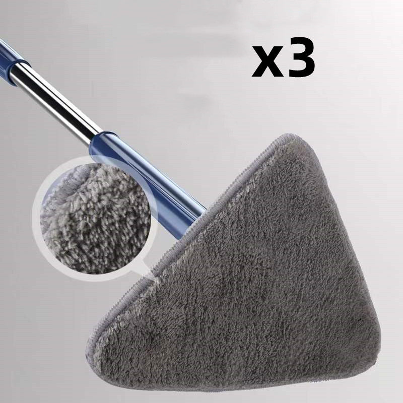 Adjustable and Extendable Triangle Mop for Deep Cleaning